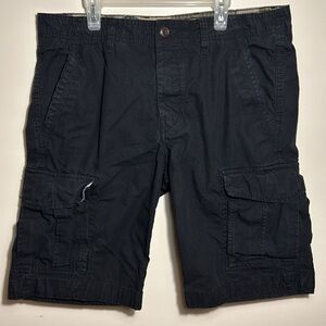 Jack & Jones Jjipreston Akm 216 Sts Cargo Shorts Mens Black US Size L